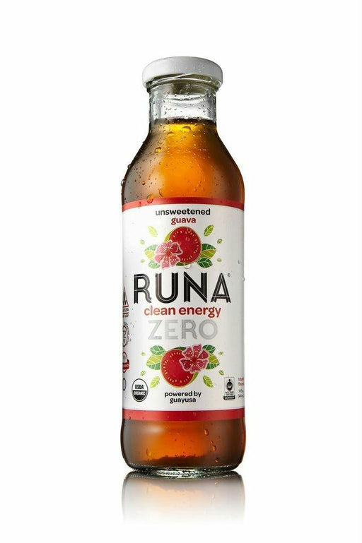 Runa: Clean Energy Guava Zero Unsweetened Organic Tea, 14 Oz