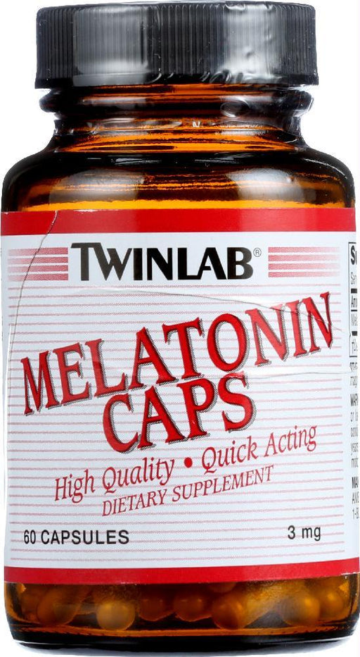 Twinlab: Melatonin Caps 3 Mg, 60 Capsules