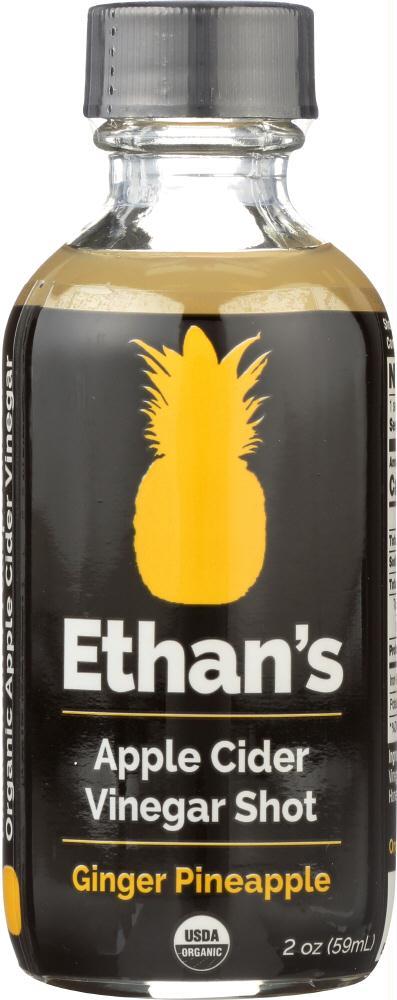 Ethans: Pineapple Ginger Apple Cider Vinegar Shot, 2 Oz