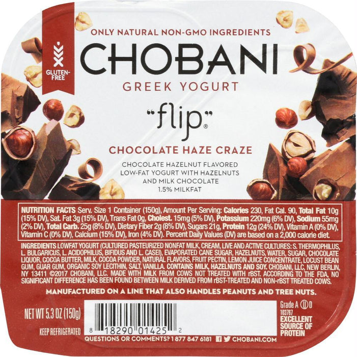 Chobani: Yogurt Flip Chocolate Haze Craze, 5.3 Oz