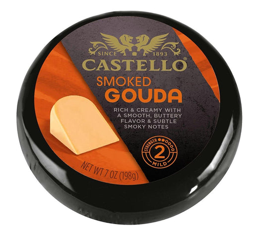 Castello: Smoked Gouda Cheese Round, 7 Oz