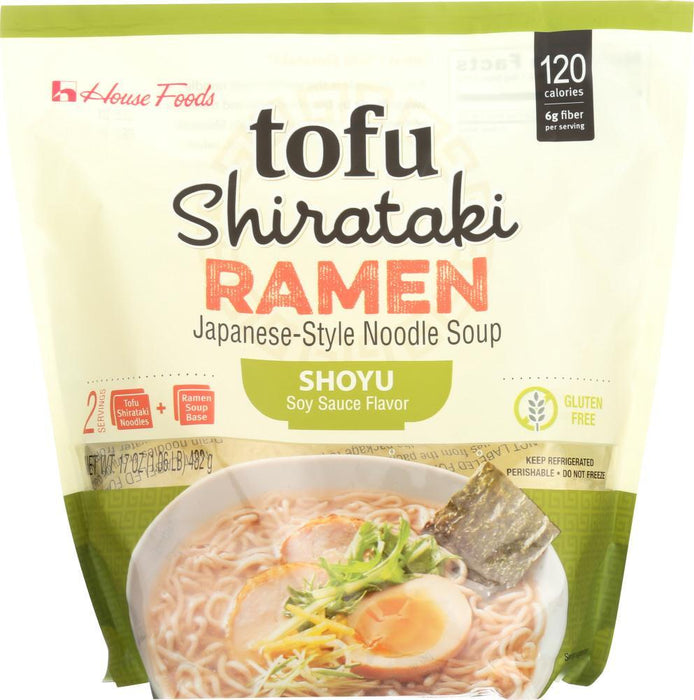 House Foods: Tofu Shirataki Ramen Shoyu, 17 Oz