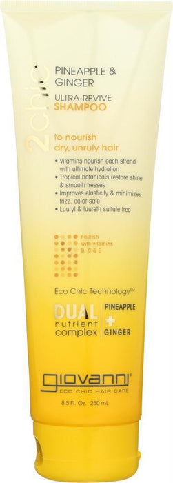 Giovanni Cosmetics: 2chic Ultra-revive Shampoo Pineapple & Ginger, 8.5 Oz