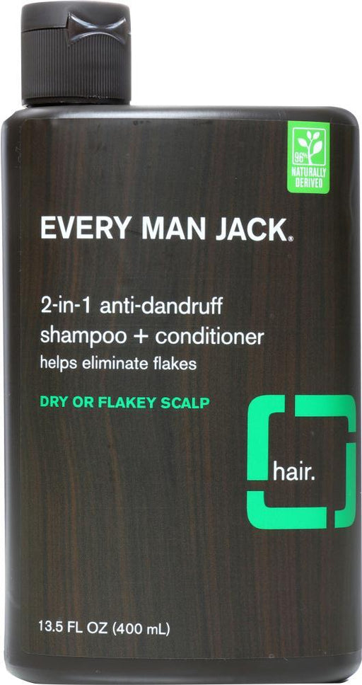 Every Man Jack: 2 In 1 Anti Dandruff Shampoo, 13.5 Oz