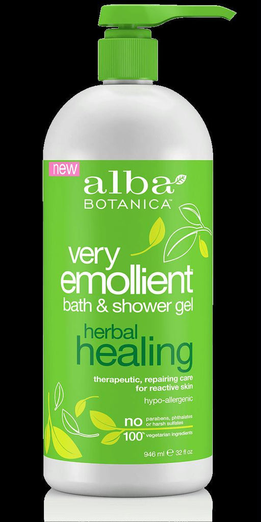 Alba Botanica: Shower Gel Herbal Healing, 32 Oz