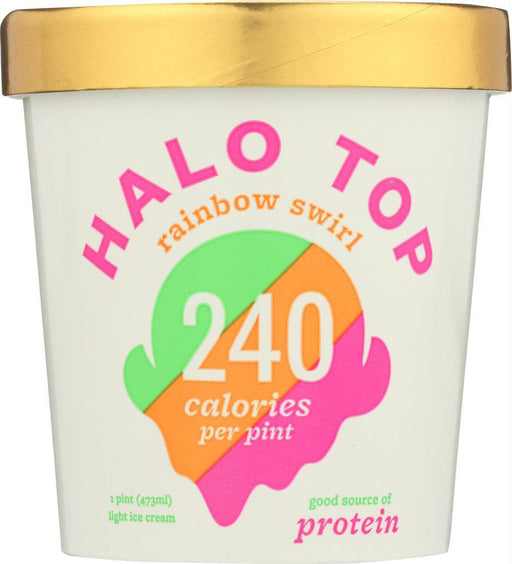 Halo Top: Ice Cream Rainbow Swirl 1 Pt