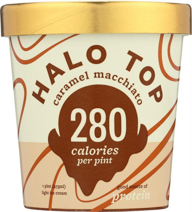 Halo Top: Ice Cream Caramel Machiato, 1 Pt