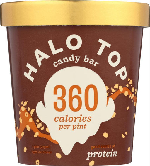 Halo Top: Ice Cream Candy Bar, 1 Pt