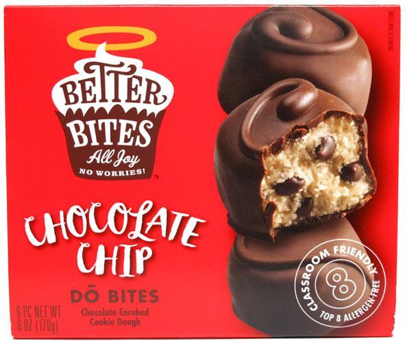 Better Bites: Chocolate Chip Dough Bites 6-pack, 6 Oz