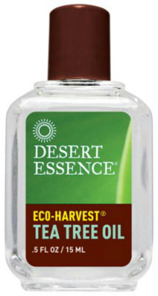 Desert Essence: Eco-harvest Tea Tree Oil, 0.5 Oz