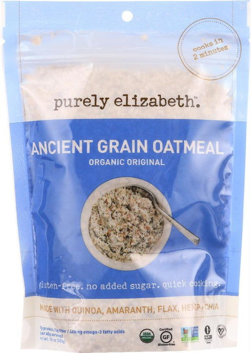 Purely Elizabeth: Organic Original Ancient Grain Oatmeal, 10 Oz