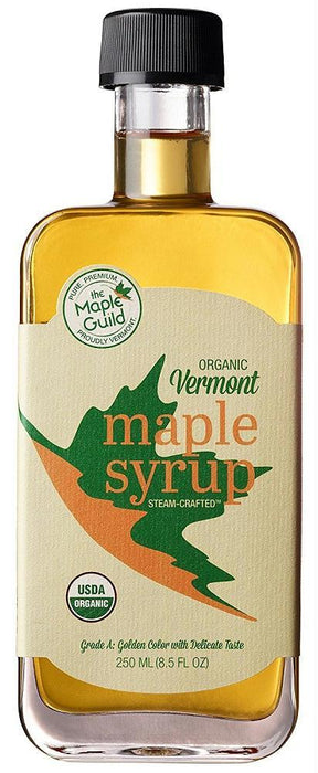 The Maple Guild: Organic Grade A Vermont Maple Syrup, 8.5 Oz