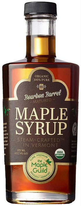 The Maple Guild: Organic Bourbon Barrel Matured Maple Syrup, 12.7 Oz