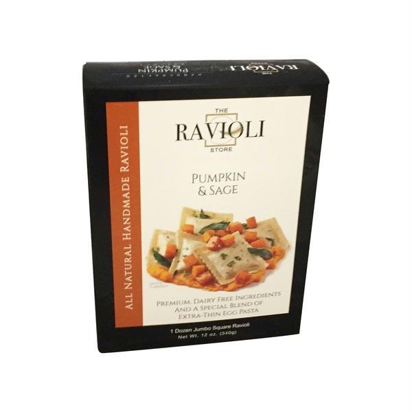 The Ravioli Store: Ravioli Jumbo Pumpkin And Sage, 12 Oz