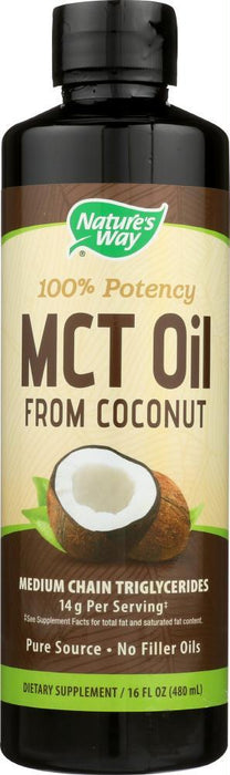 Natures Way: Oil Mct Coconut (16.000 Oz)