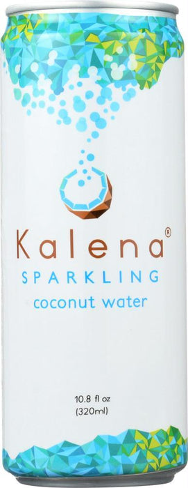 Kalena Sparkling Coconut Water: Organic Coconut Water Sparkling, 10.8oz