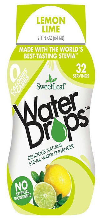 Sweetleaf Stevia: Water Drop Lemon Lime, 1.62 Fo