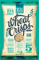 We Eat Better: Crisps Wheat Sea Salt, 6.25 Oz