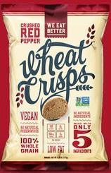 We Eat Better: Crisps Wheat Red Pepper, 6.25 Oz