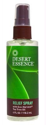 Desert Essence: Tea Tree Spray Relief, 4 Fl Oz