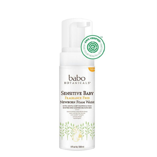 Babo Botanicals: Wash Foam Newborn, 9 Oz