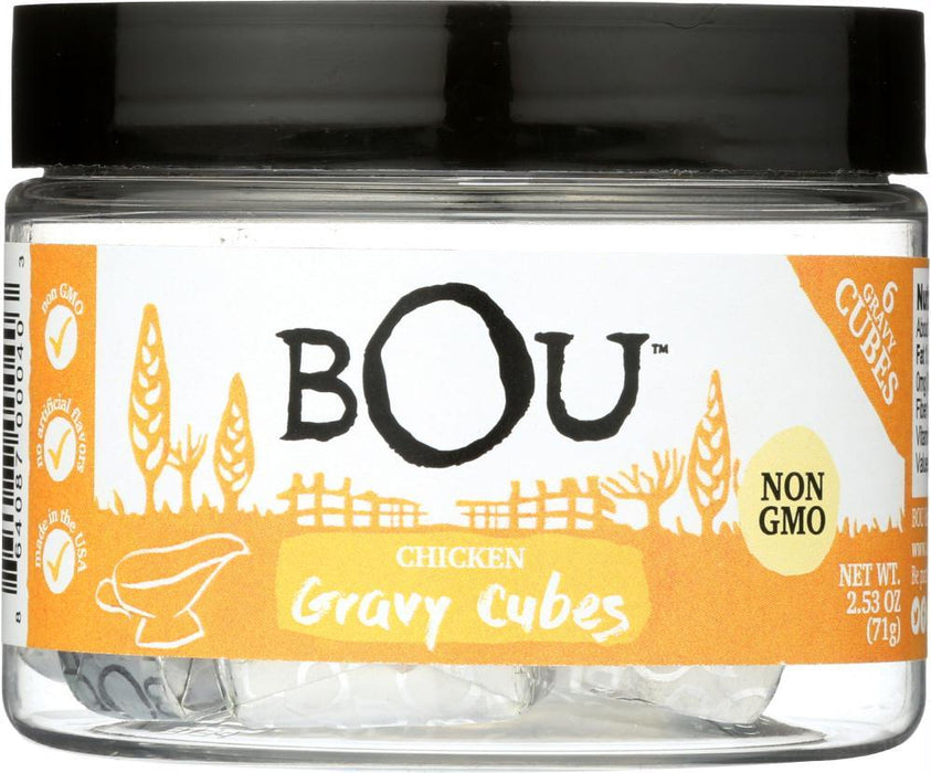 Bou Brands: Chicken Gravy Cube, 2.53 Oz