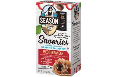 Seasons: Sardines Salad Kit Mediterranean, 2.75 Oz