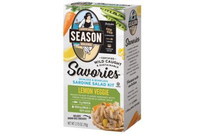 Seasons: Sardine Salad Kit Lemon Veggie, 2.75 Oz