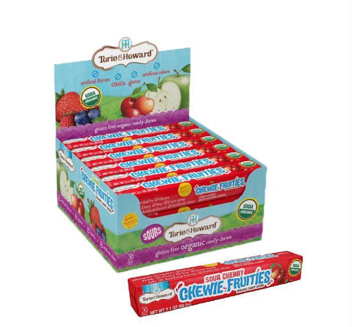 Torie & Howard: Candy Fruit Chewie Sour Cherry Stick Original, 2.1 Oz