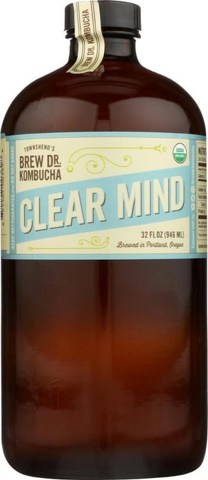 Brew Dr Kombucha: Kombucha Clear Mind, 32 Fl Oz