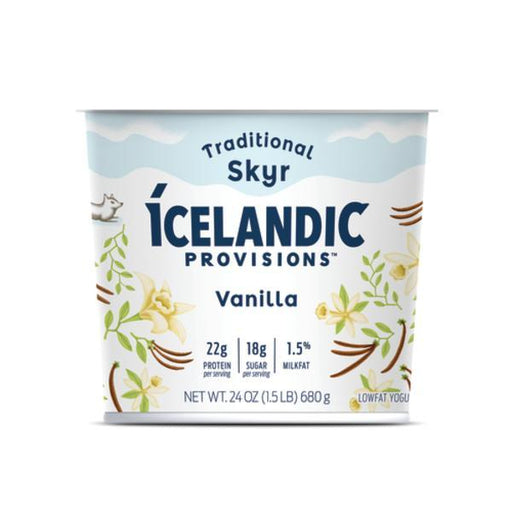 Icelandic Provisions: Yogurt Vanilla Skyr, 24 Oz