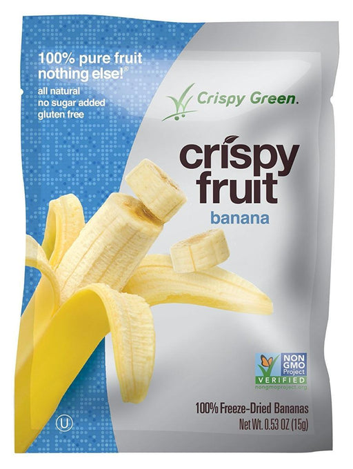 Crispy Green: Crispy Fruit Freeze Dried Banana, 0.53 Oz