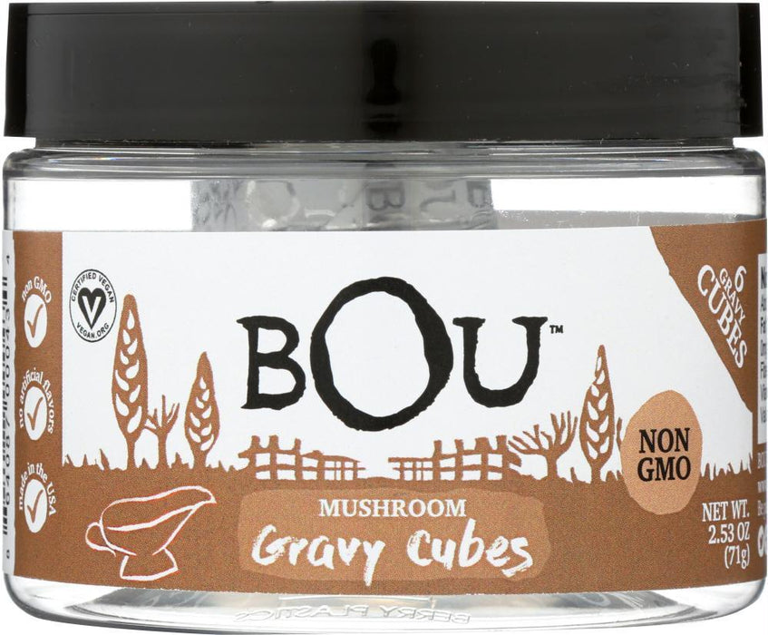 Bou Brands: Mushroom Gravy Cube, 2.53 Oz