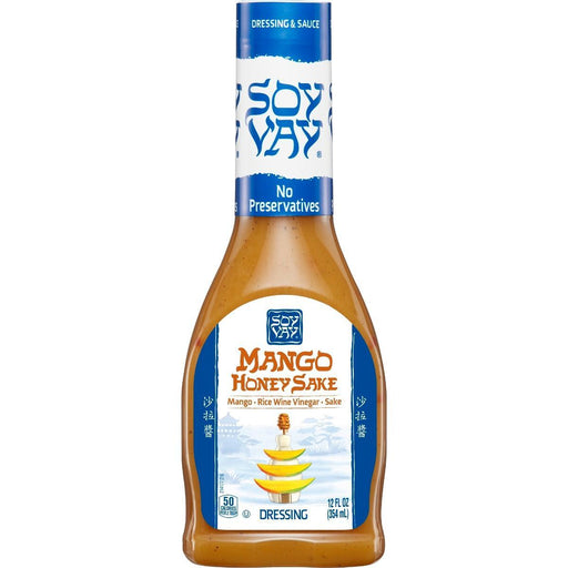 Soy Vay: Mango Honey Sake Dressing, 12 Oz