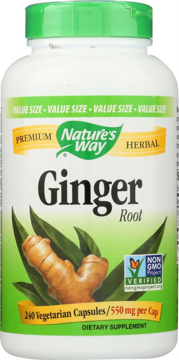 Natures Way: Ginger Root (240.000 Cp)