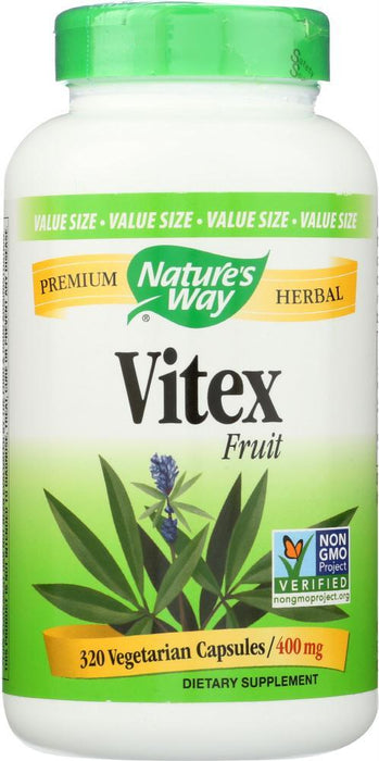 Natures Way: Vitex Fruit Value Size (320.000 Cp)