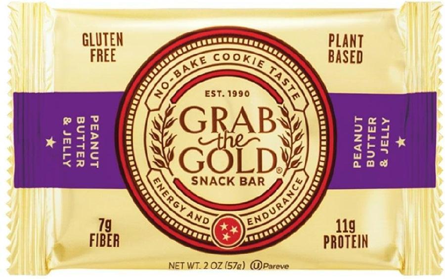 Grab The Gold: Peanut Butter & Jelly Bar, 2 Oz