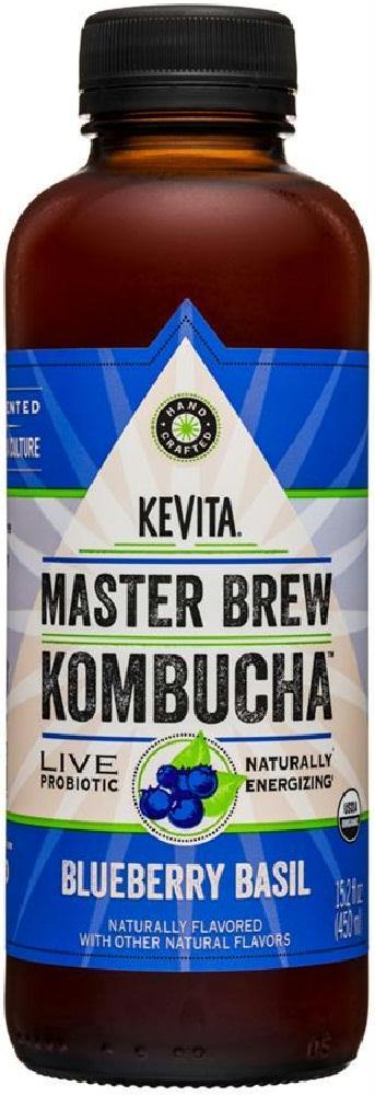 Kevita: Kombucha Blueberry Basil, 15.2 Oz