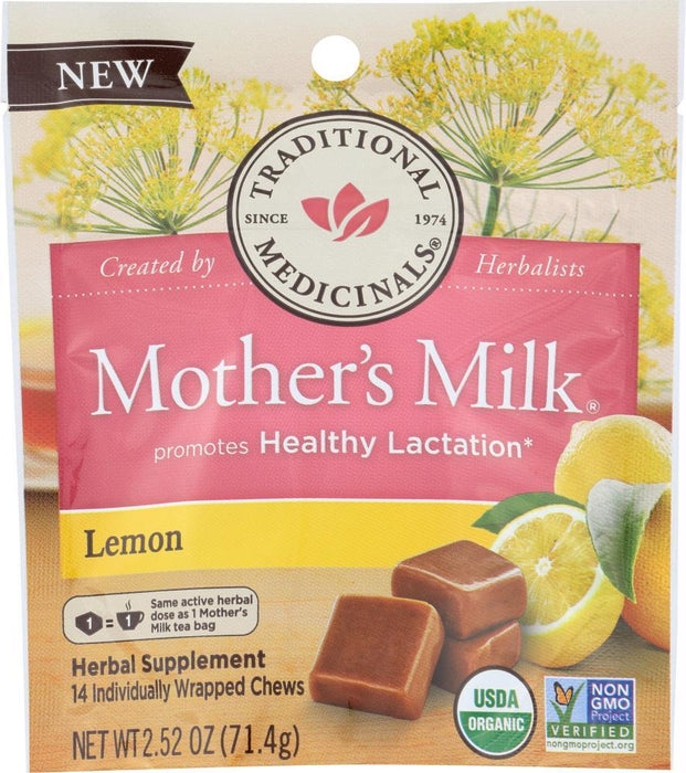 Traditional Medicinals: Herb Chew Mothers Mlk Lnm (2.520 Oz)