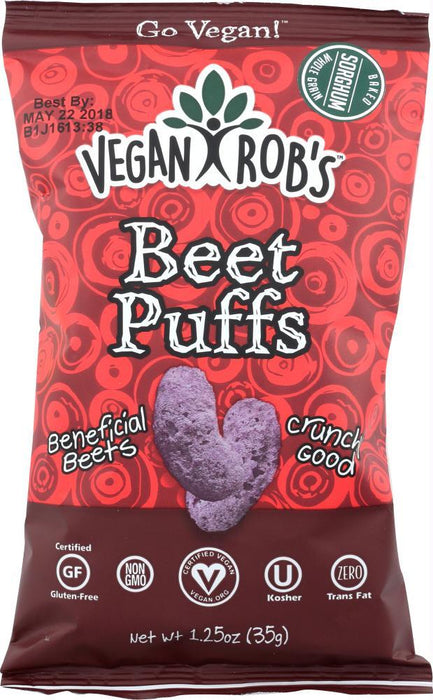 Veganrobs: Puff Beet (1.250 Oz)