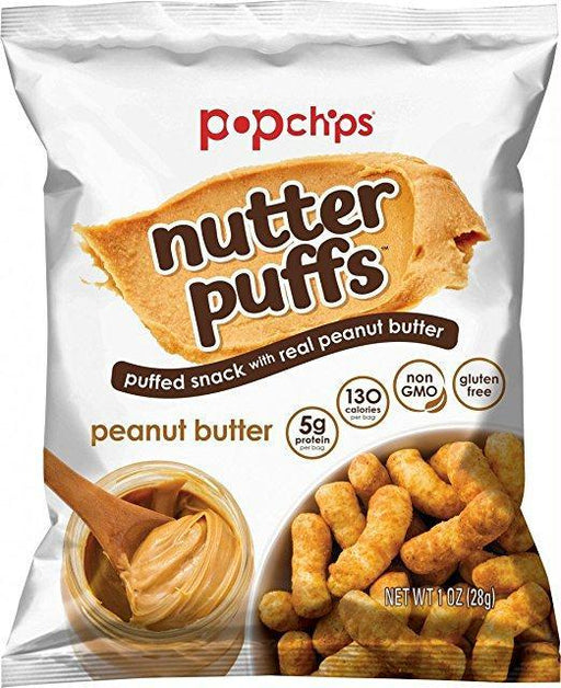 Popchips: Nutter Puffs Peanut Butter & Honey, 4 Oz