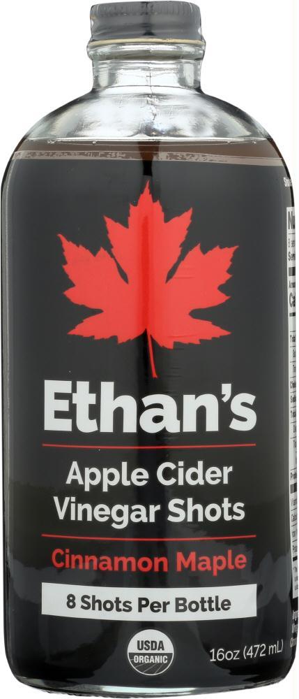 Ethans: Cinnamon Maple Apple Cider Vinegar Shot, 16 Oz