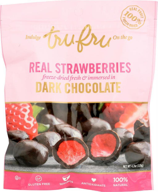 Tru Fru Indulge On The Go: Choc Drk Strwbry Frz Drd (4.200 Oz)