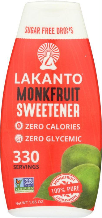 Lakanto: Sweetener Original Liquid, 1.85 Oz