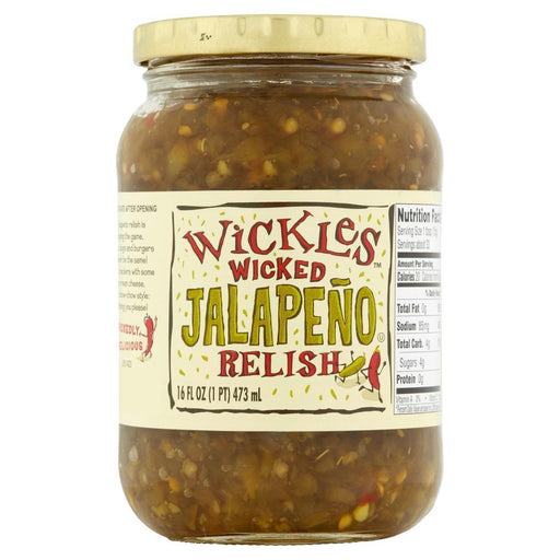 Wickles: Wicked Jalapeno Relish, 16 Oz