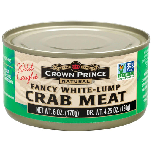 Crown Prince: Fancy White Crab Meat, 6 Oz