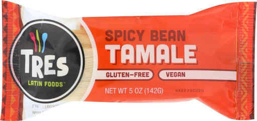 Tres Pupusas: Tamale Spicy Bean (5.000 Oz)