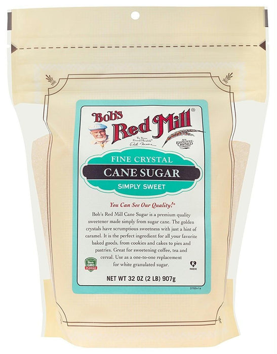 Bobs Red Mill: Cane Sugar, 32 Oz