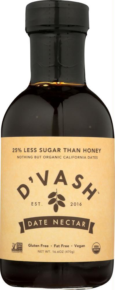 Dvash Organics: Nectar Date Organic, 16.6 Oz