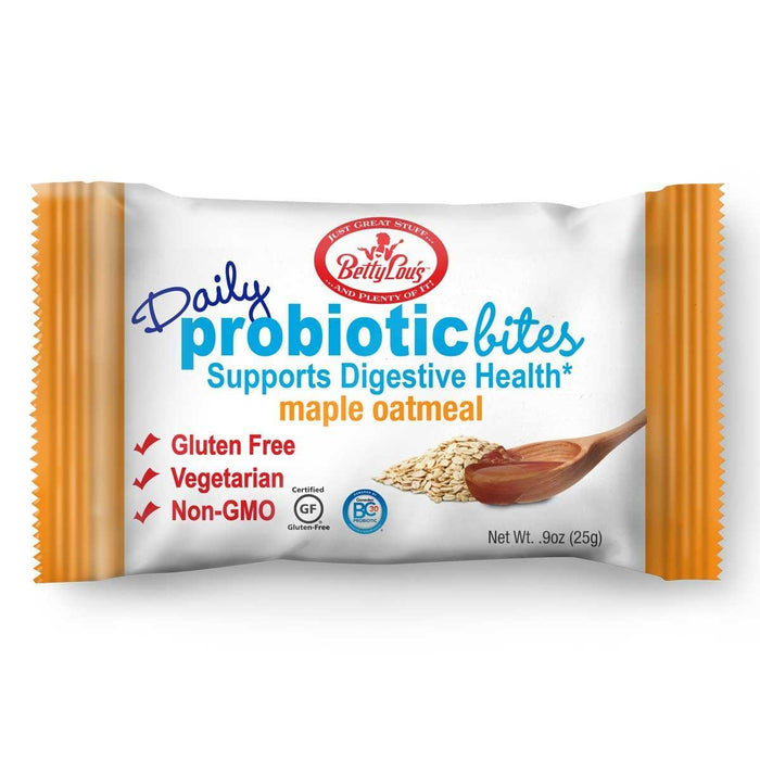 Betty Lous: Maple Oatmeal Probiotic Bites , 0.9 Oz